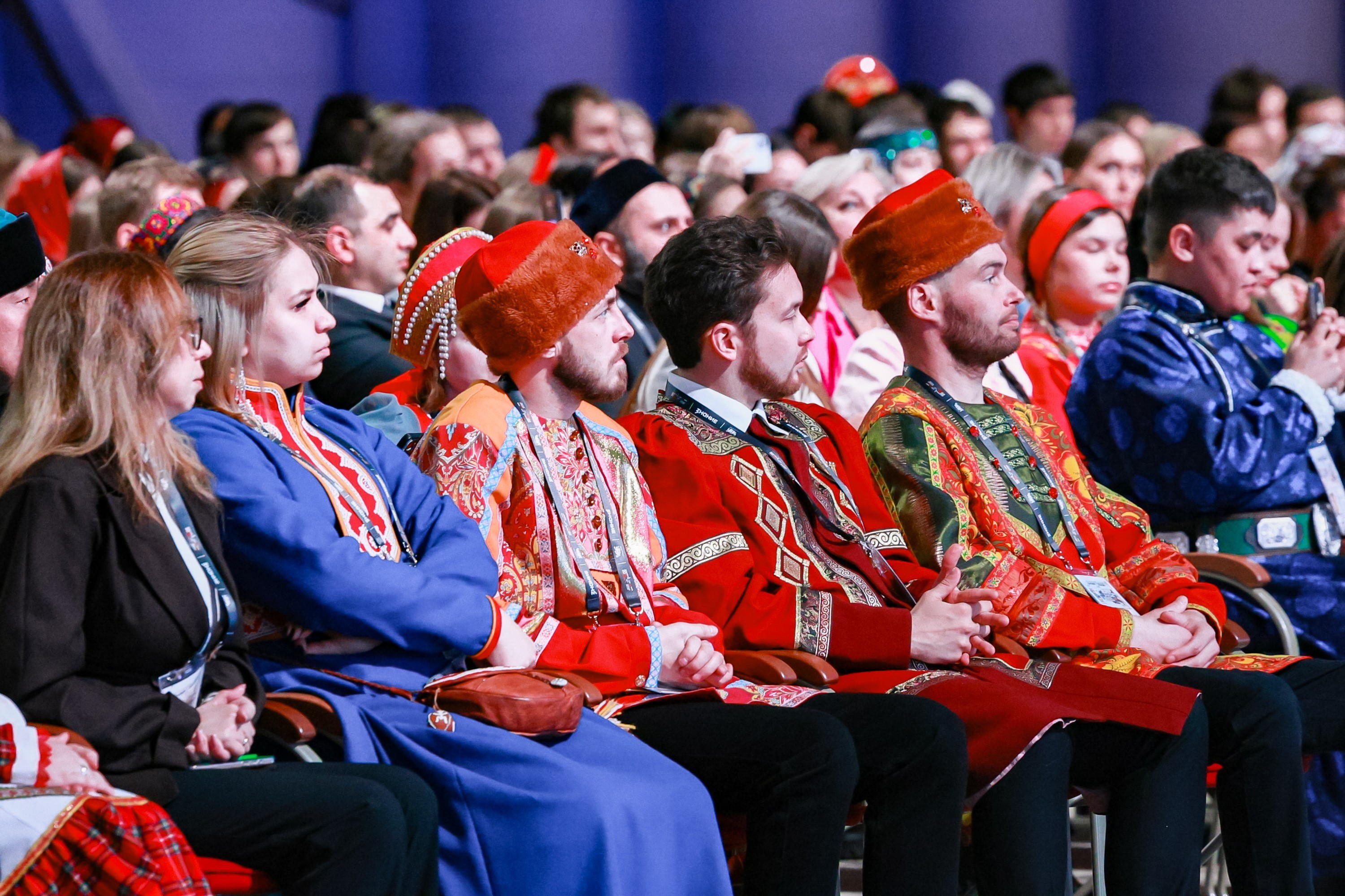 Opening of the Year of Unity of the Peoples of Russia. Marathon of the Russian society Znanie 