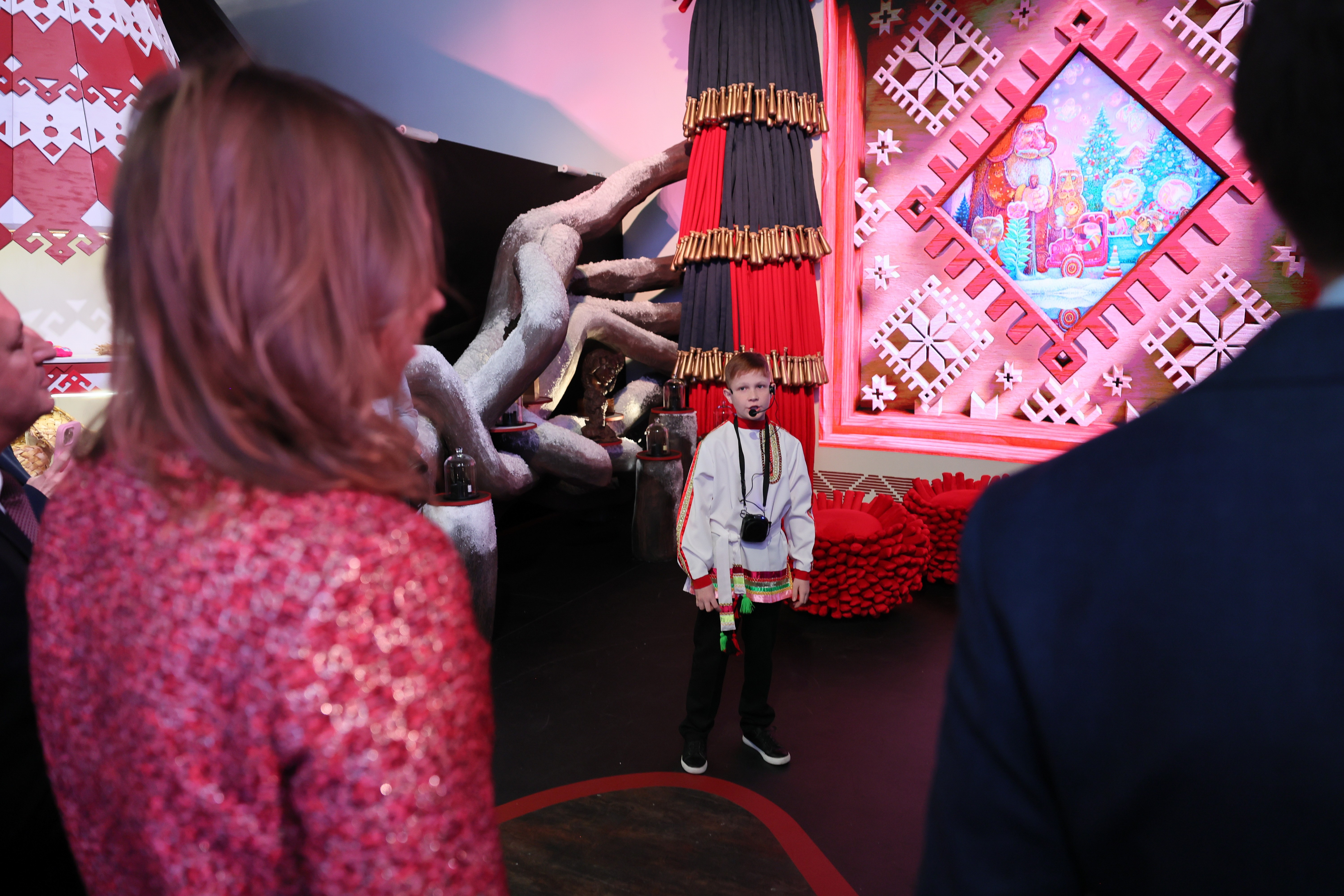 The grand opening of the exhibition 