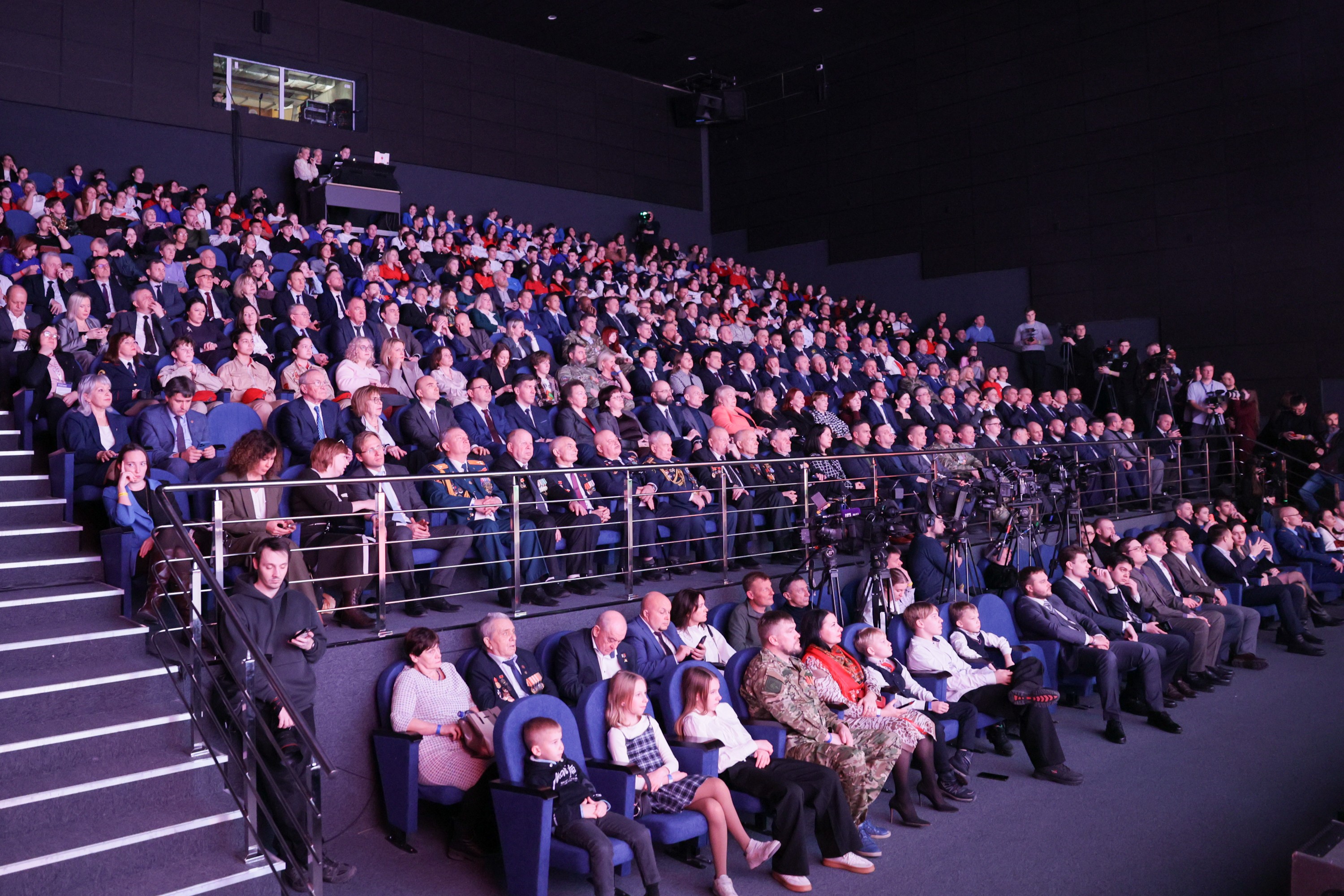 The opening ceremony of the National Centre RUSSIA in the Krasnoyarsk region