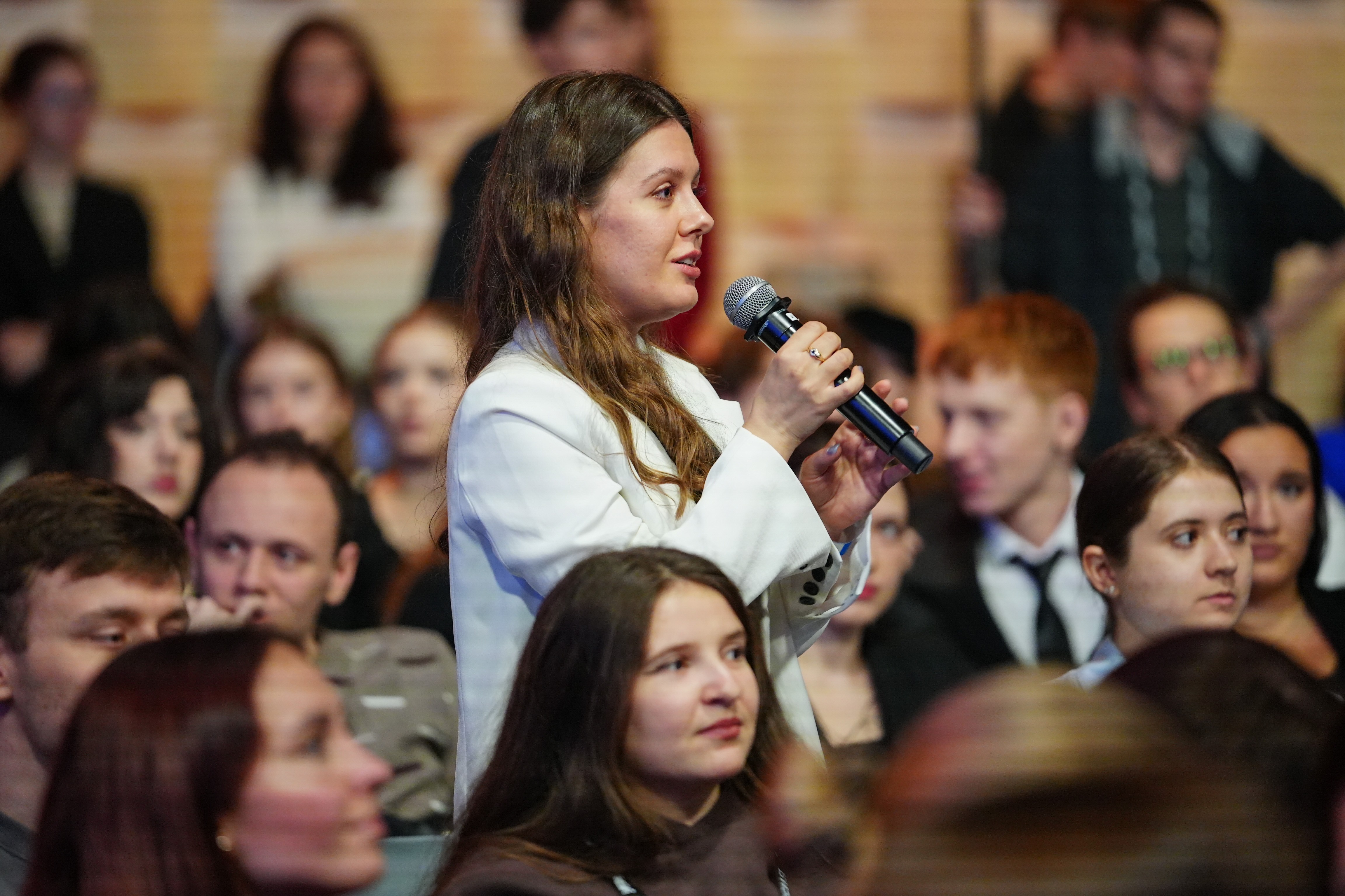Nikita Mikhalkov meets creative youth at the National Centre RUSSIA