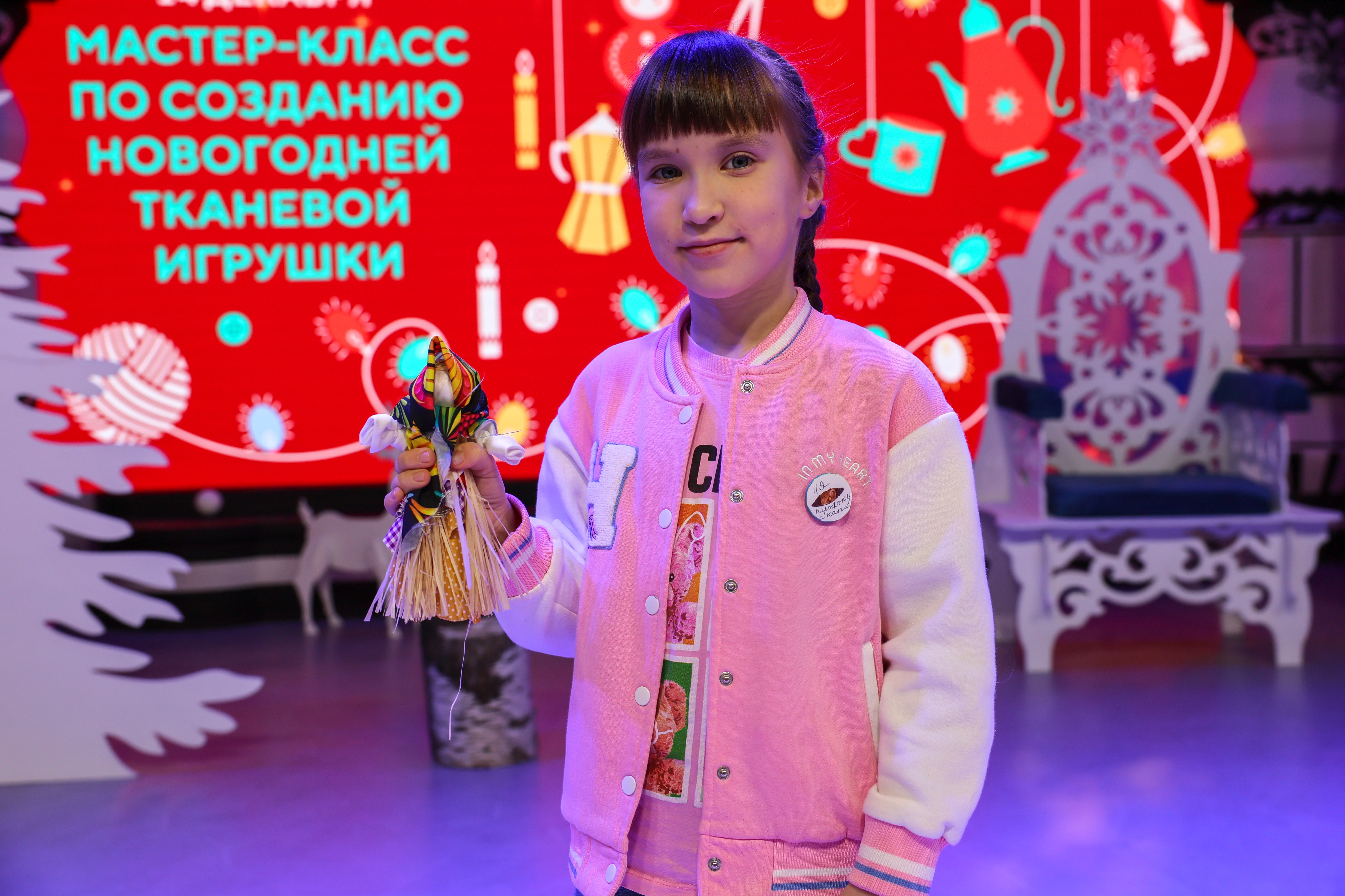 New Year fabric toy workshop