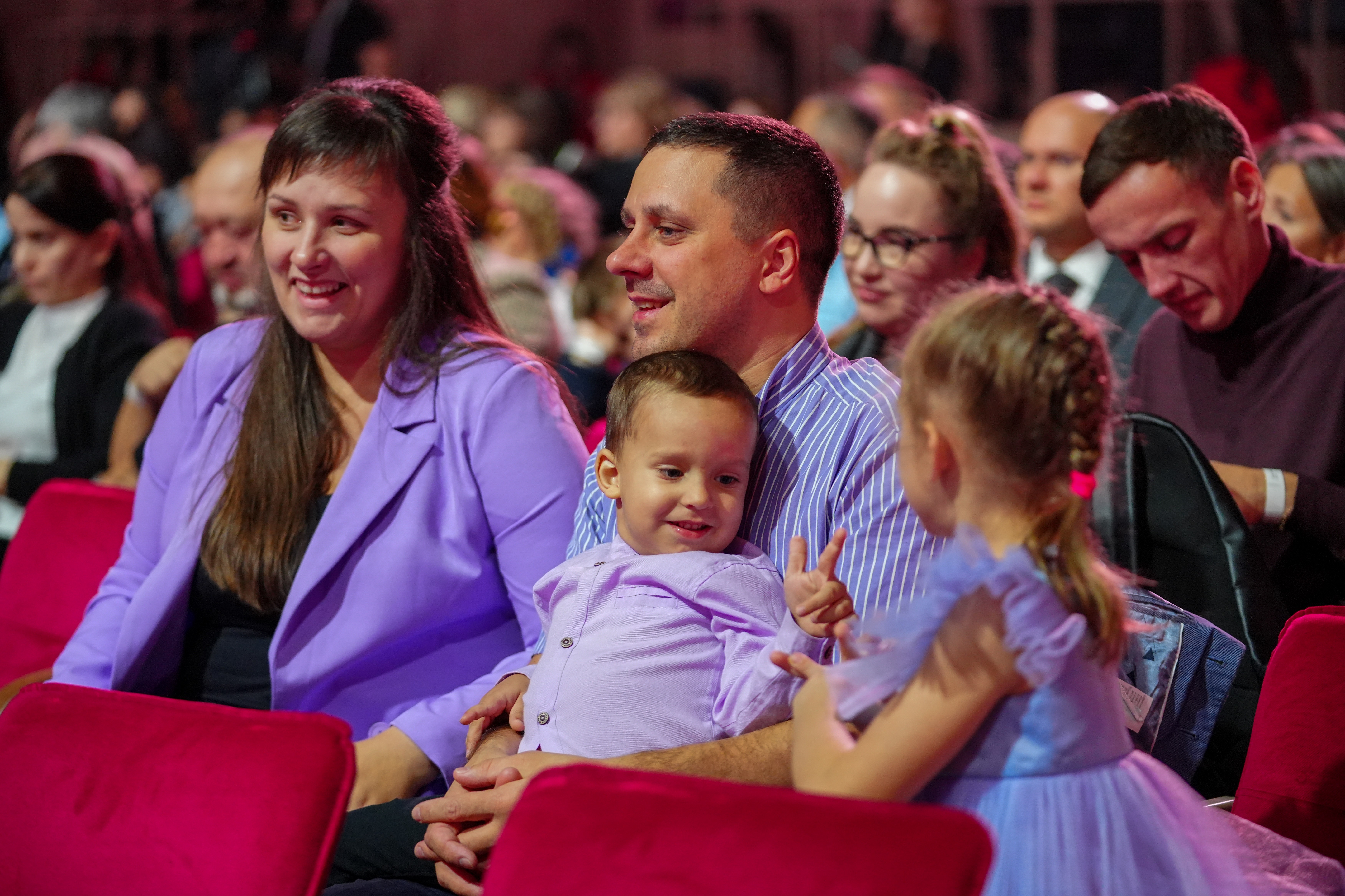 Award ceremony for the winning families of the All-Russian 