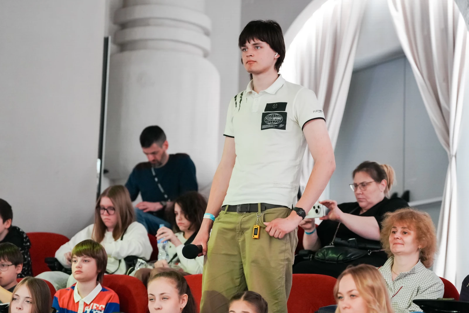 A master meeting with Alexander Sladkov as part of the project 