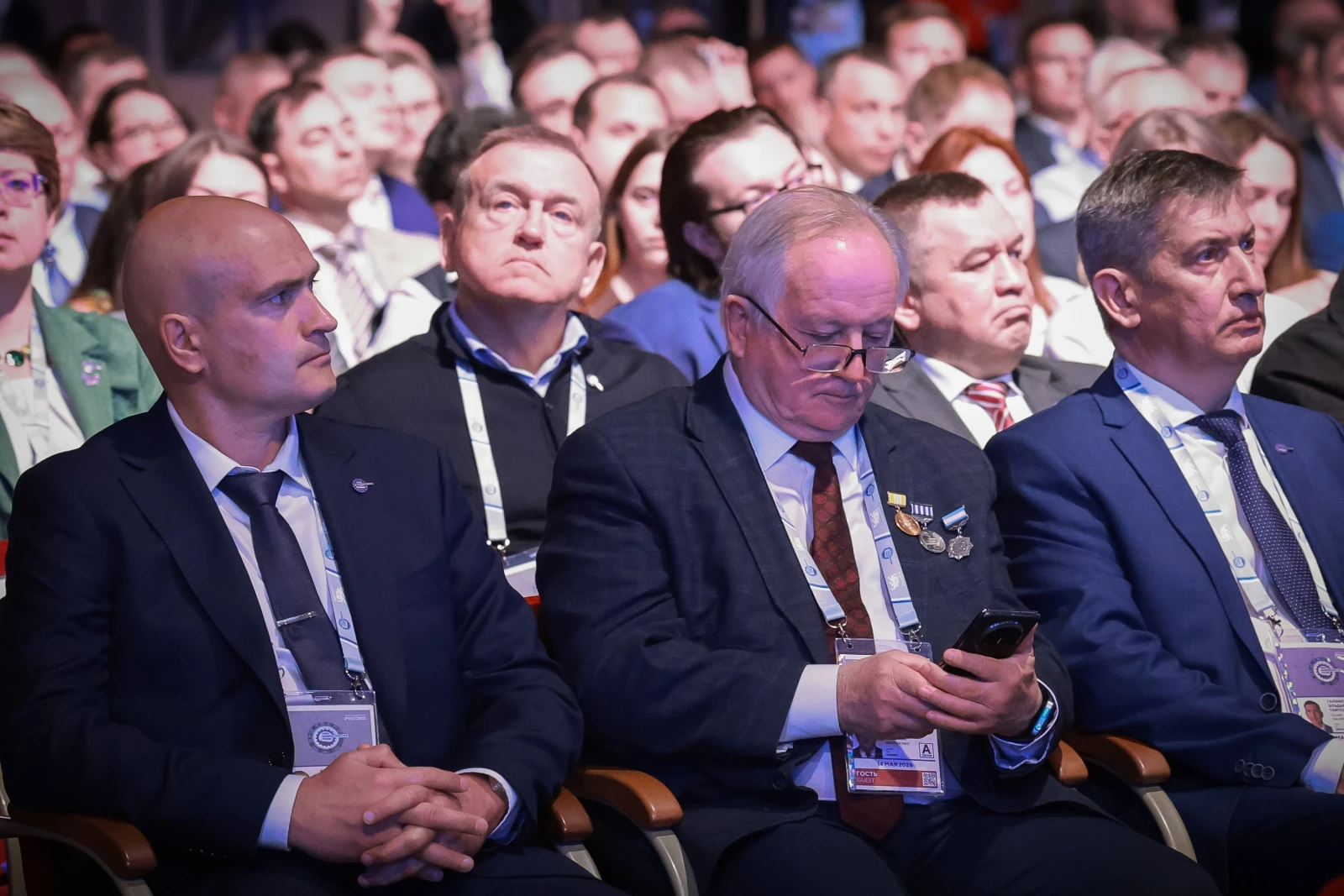 10th Congress of the Union of Mechanical Engineers of Russia with the participation of the President of the Russian Federation, Vladimir Putin