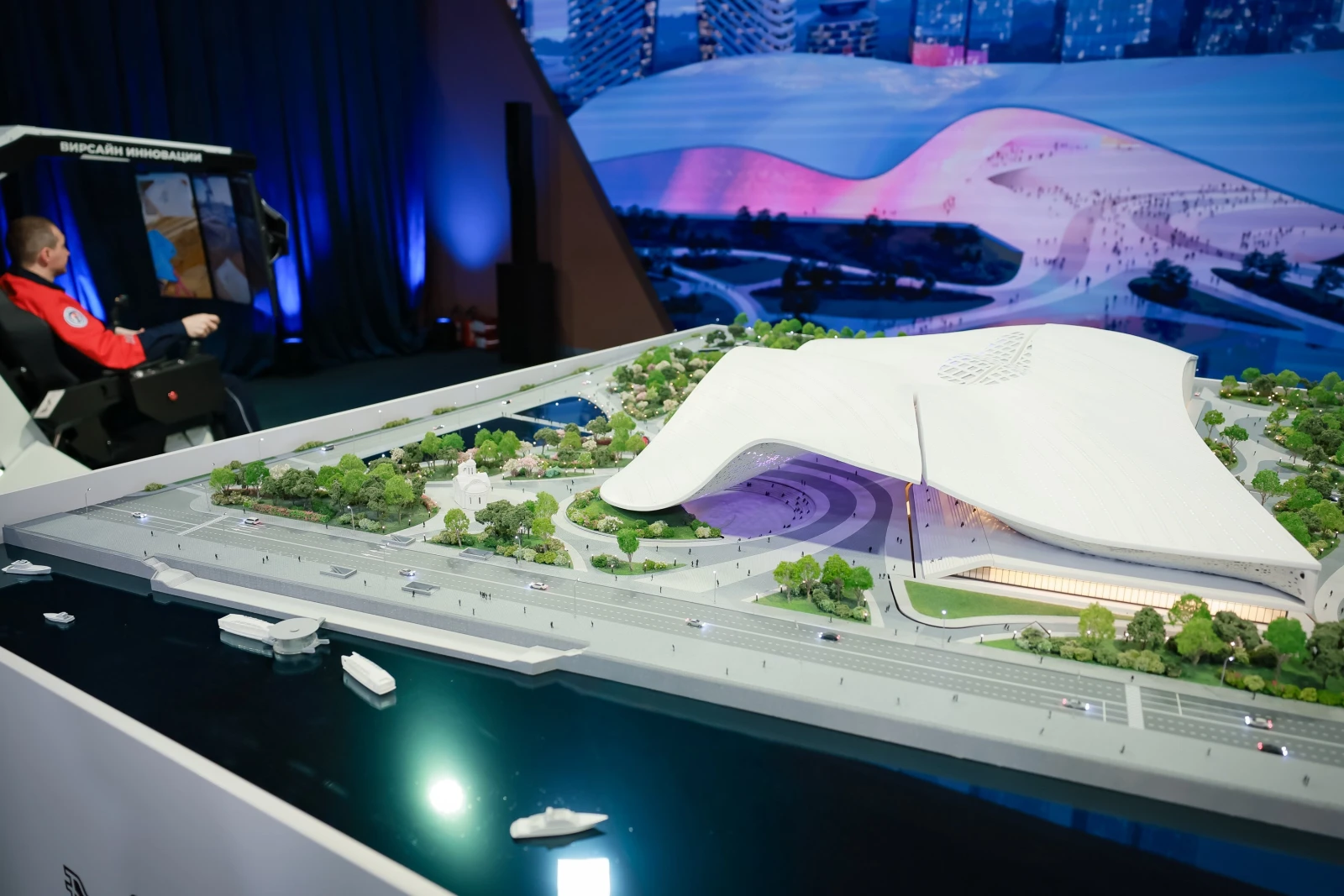 Construction of the new building of the National Centre RUSSIA begins