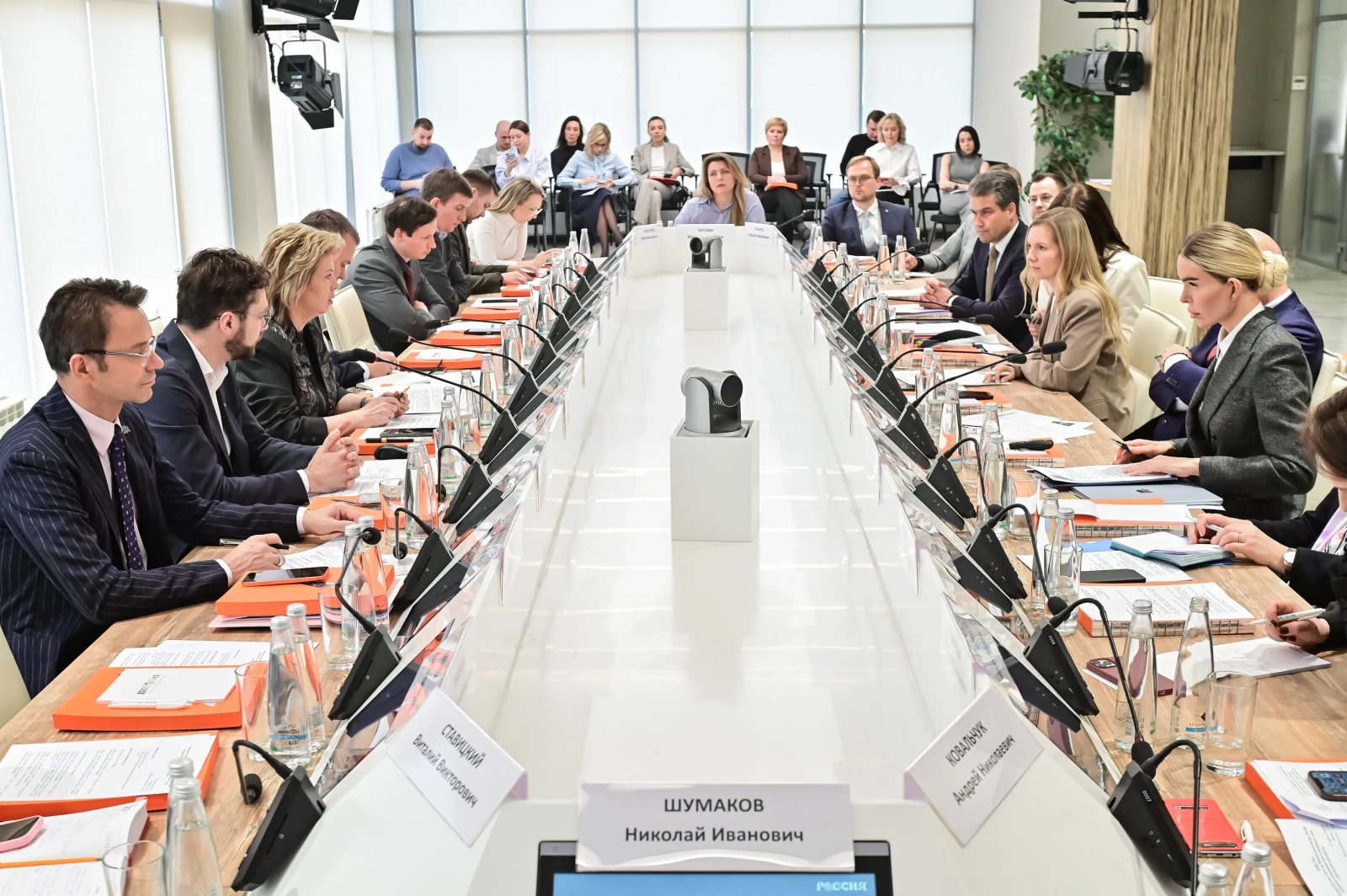 Meeting of the Board of the Council at the National Centre RUSSIA on Developing and Promoting the New Russian Style