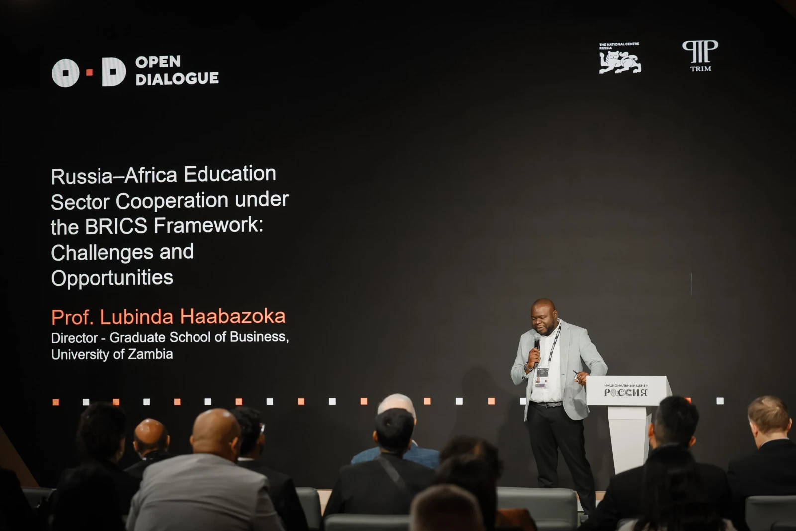 II Open Dialogue "The Future of the World. A New Platform for Global Growth". Day 1