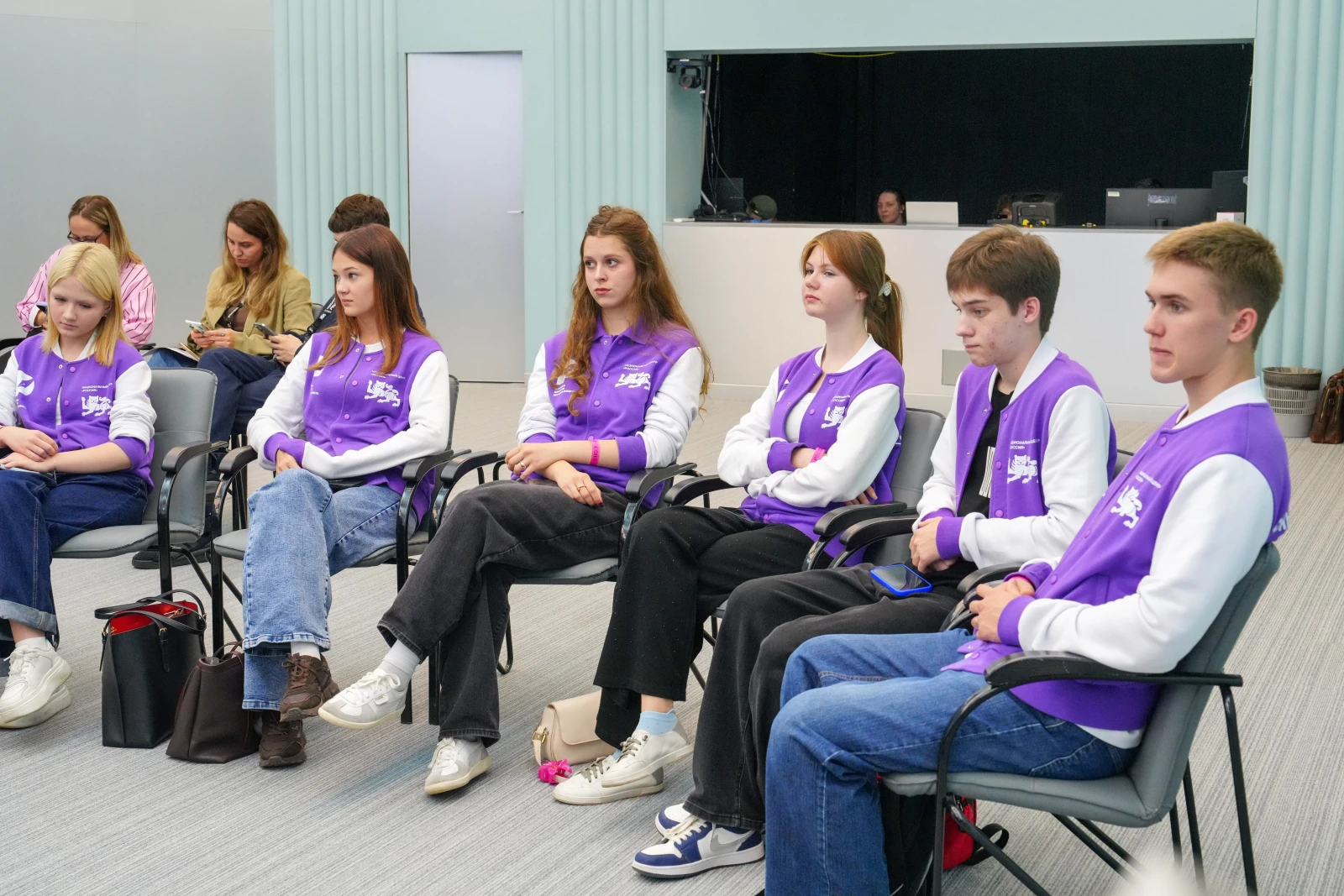 Working meeting for Young Journalists School graduates