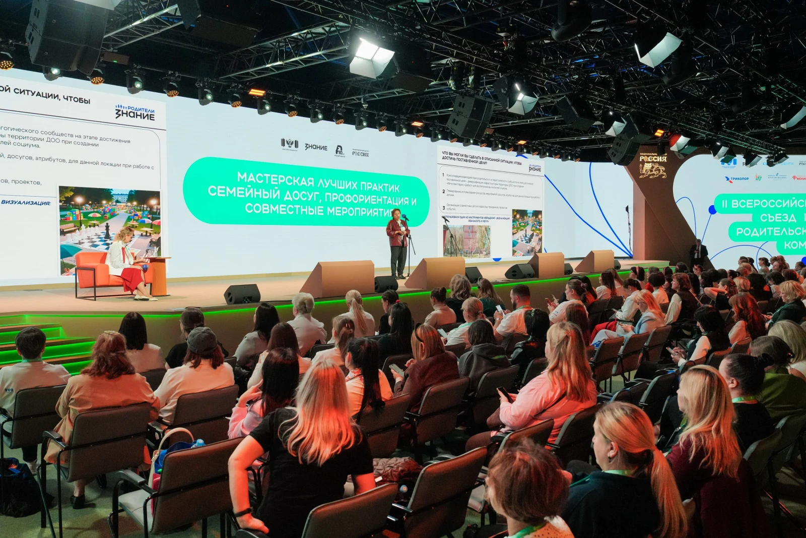 II All-Russian Congress of Parent Committees. Day 2