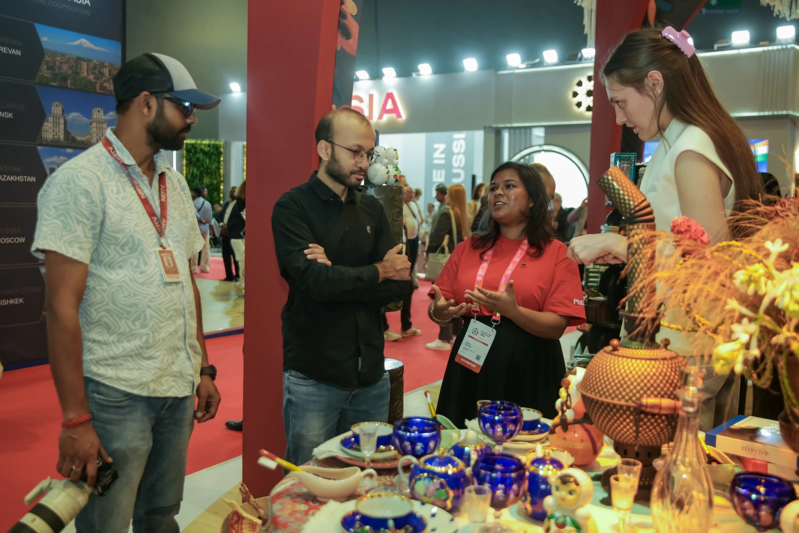 The National Centre RUSSIA is taking part in the International Trade Fair "INNOPROM. India"