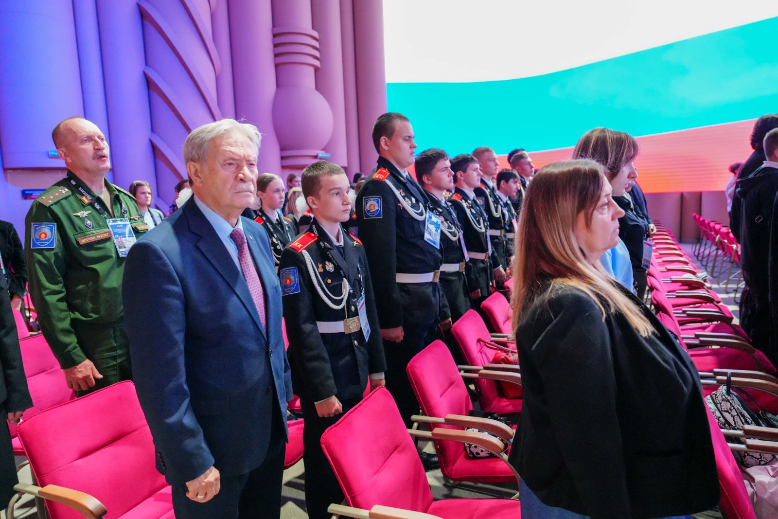 Presentation of the federal creative works platform "In the Name of Heroes"