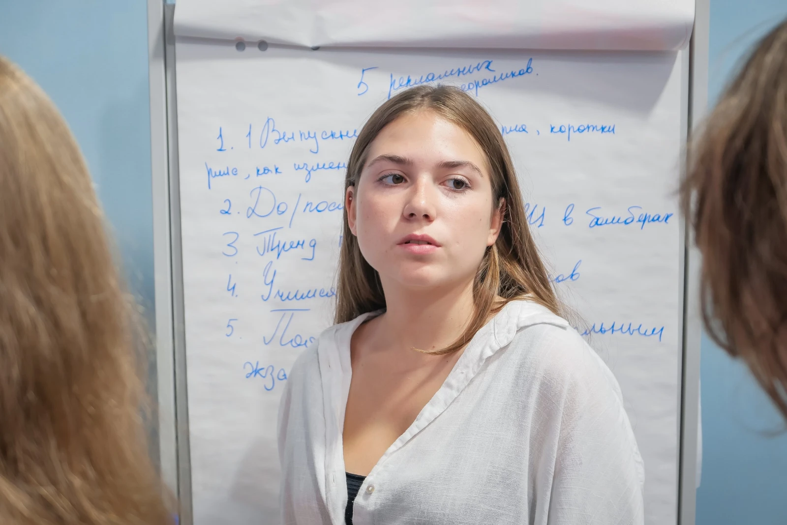Working meeting of graduates of the Young Journalists School