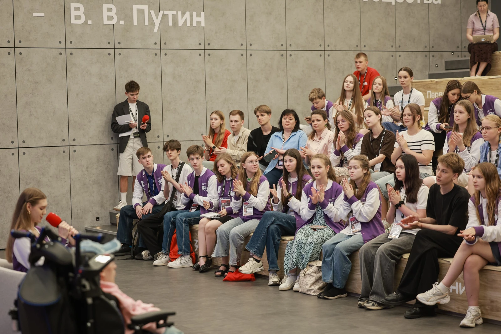 Master-meeting with Maxim Anufriyev at the Young Journalists School of the National Centre RUSSIA