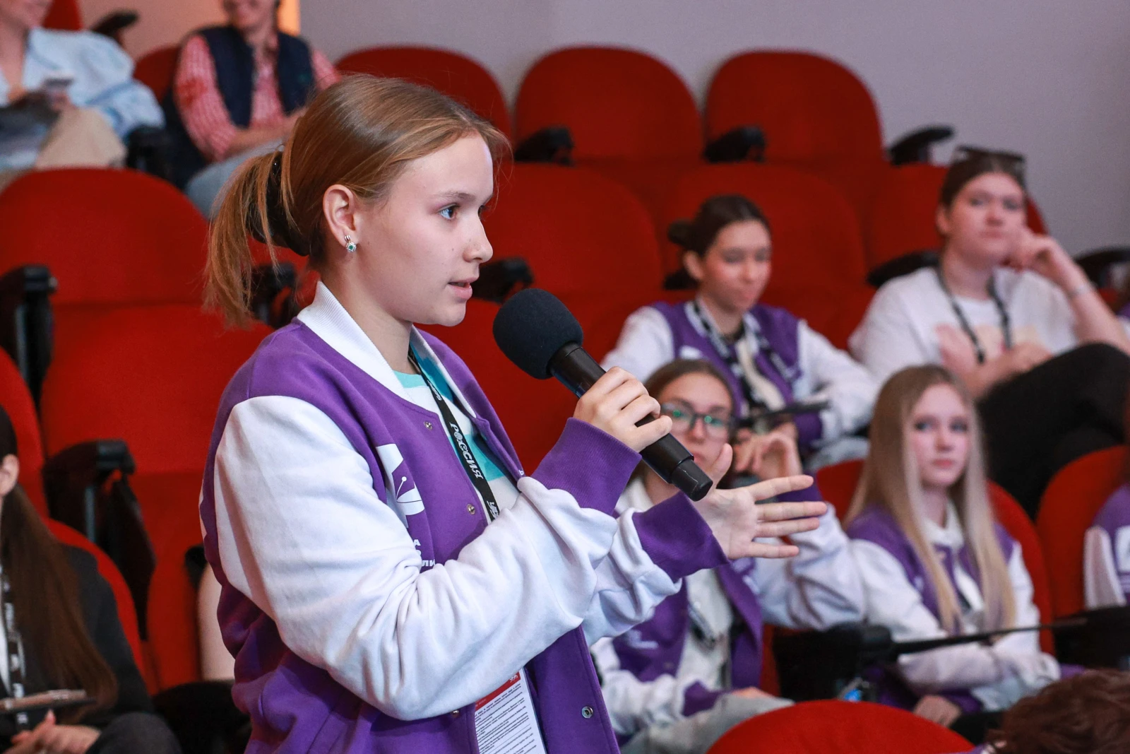 Master-meeting of the Young Journalists School with Alexei Chesnakov