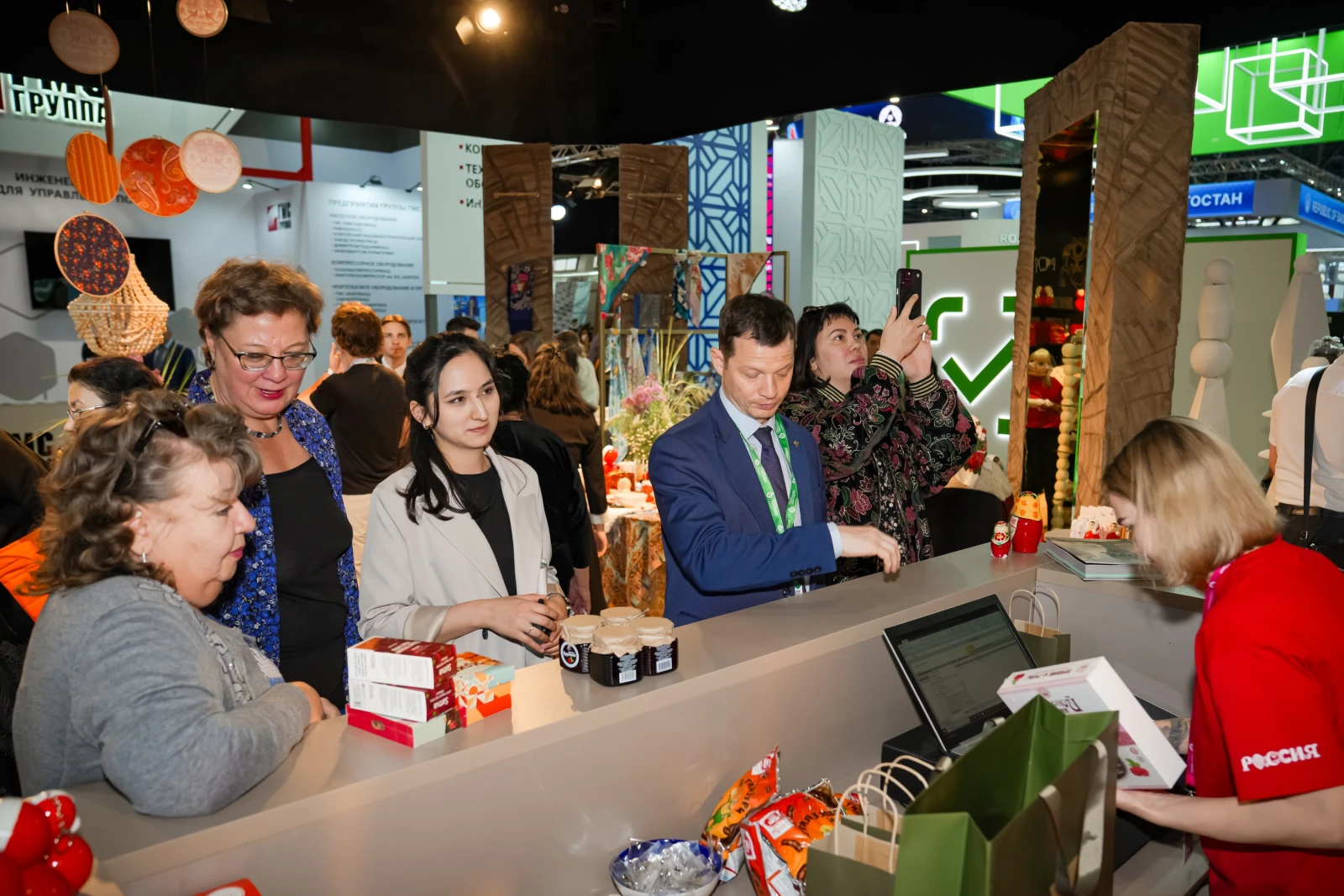 The National Centre RUSSIA at INNOPROM 2026 in Uzbekistan. Day 2