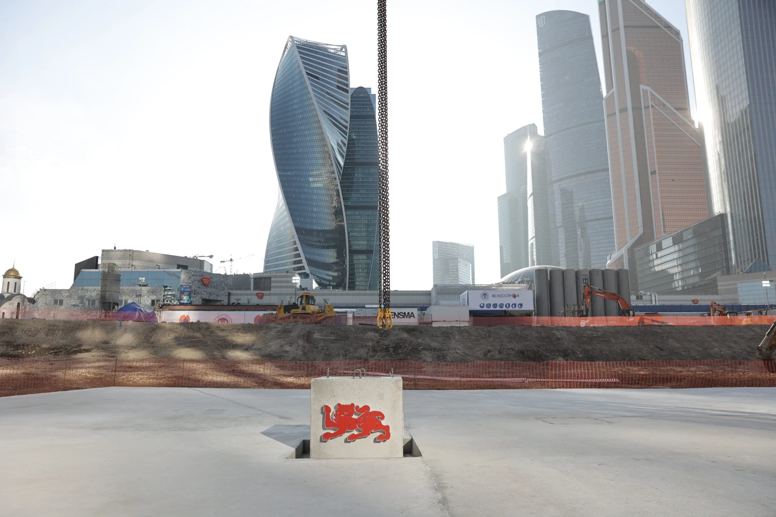 Construction of the new building of the National Centre RUSSIA begins