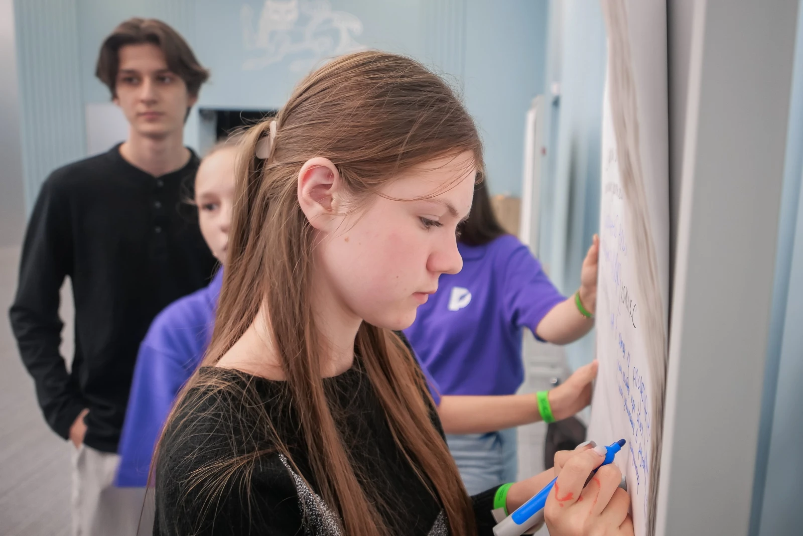 Working meeting of graduates of the Young Journalists School