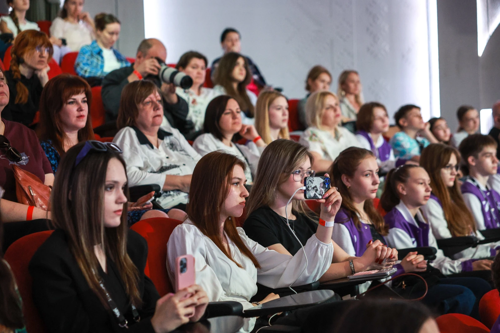 Master-meeting with Yekaterina Andreyeva as part of the Young Journalists School project