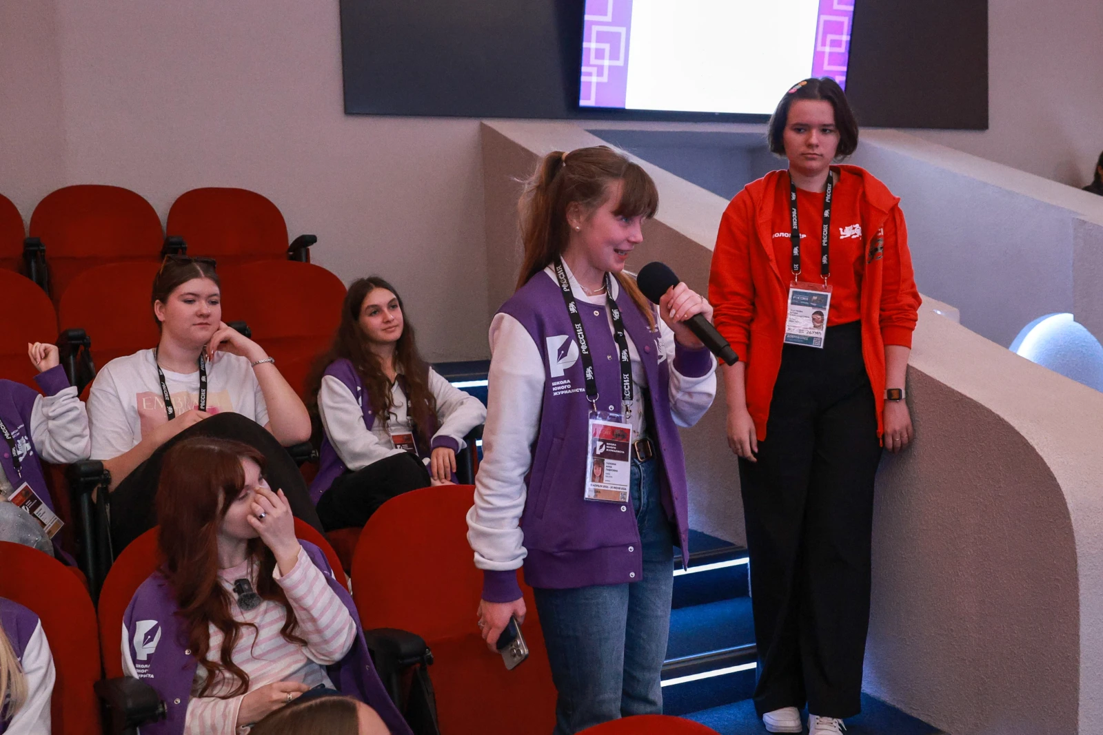 Master-meeting of the Young Journalists School with Alexei Chesnakov