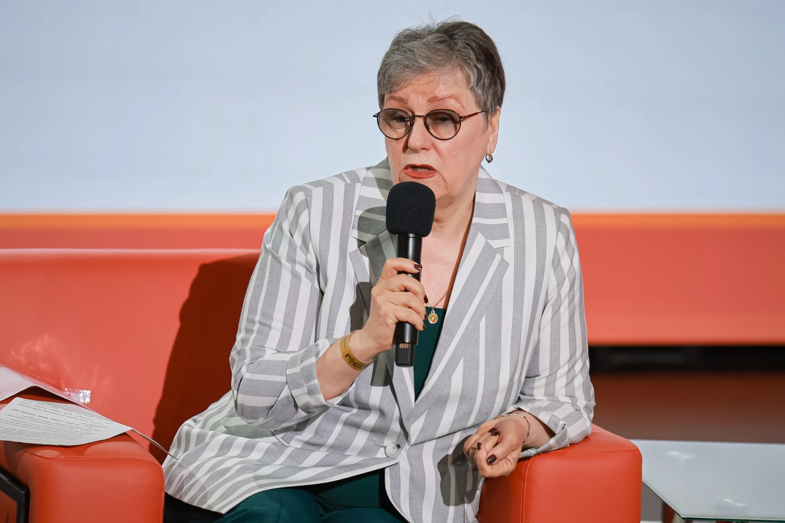 Round table on the opening ceremony of the original project "Treasury" at the National Centre RUSSIA