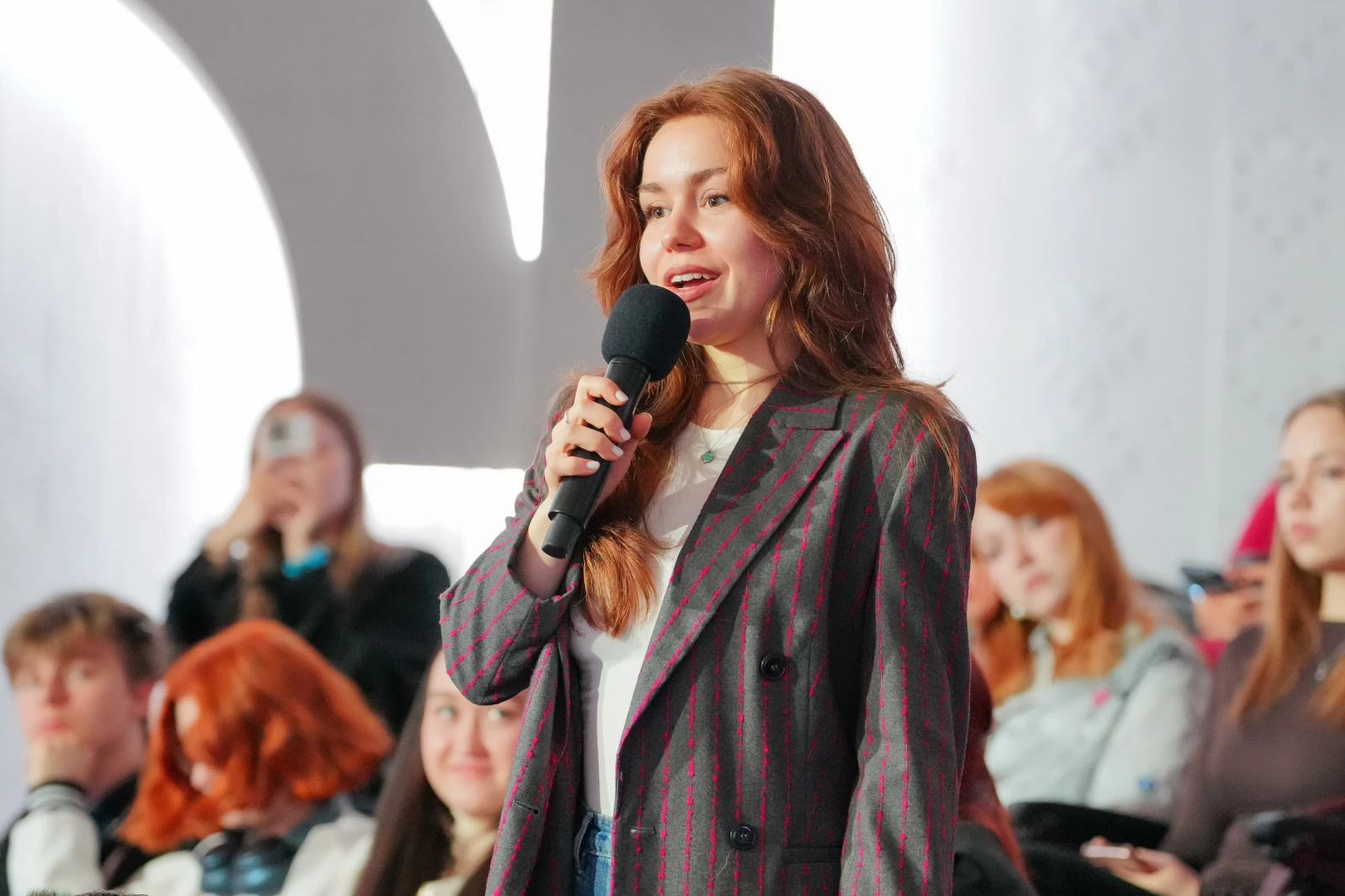 Press conference on the launch of the third season of the All-Russian Youth Award in Media and Journalism SHUM