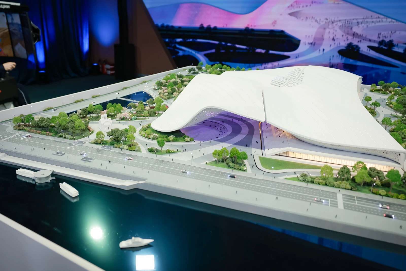 Construction of the new building of the National Centre RUSSIA begins