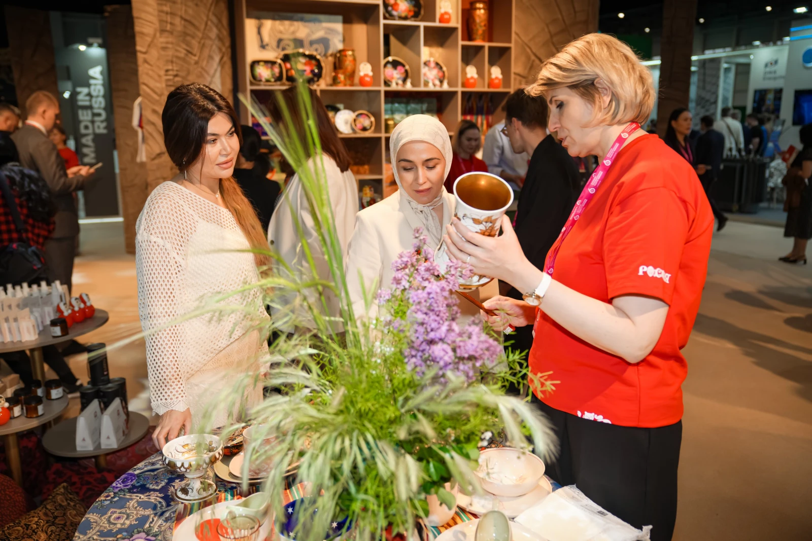 The National Centre RUSSIA at INNOPROM 2026 in Uzbekistan. Day 2