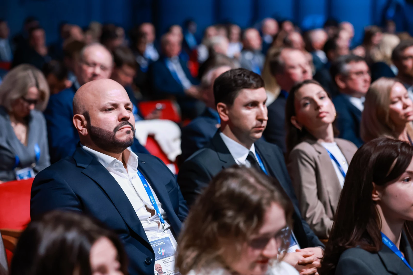 The 35th Congress of the Russian Union of Industrialists and Entrepreneurs with the participation of Vladimir Putin