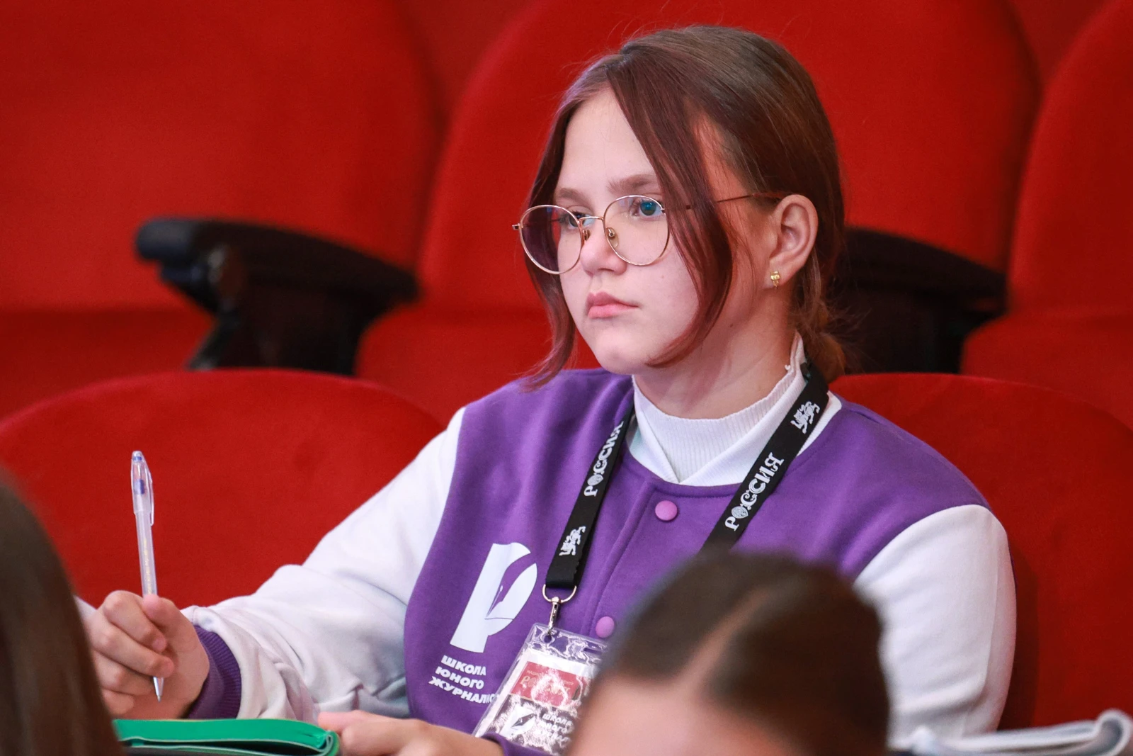 Master-meeting of the Young Journalists School with Alexei Chesnakov