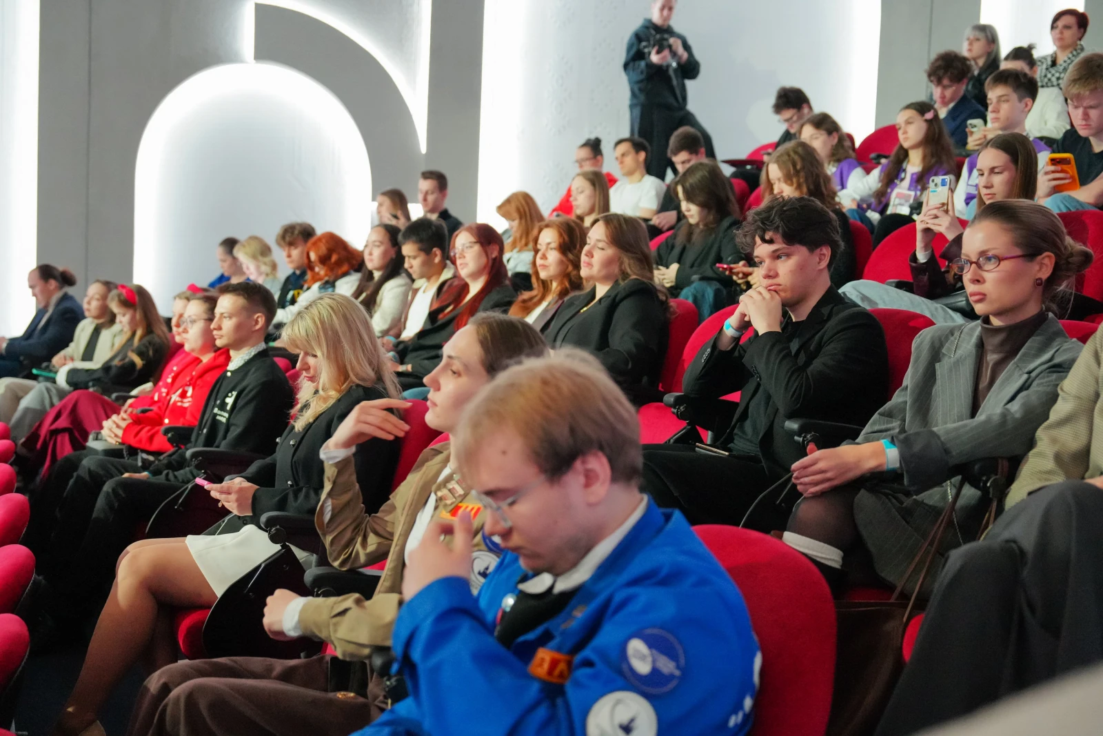 Press conference on the launch of the third season of the All-Russian Youth Award in Media and Journalism SHUM