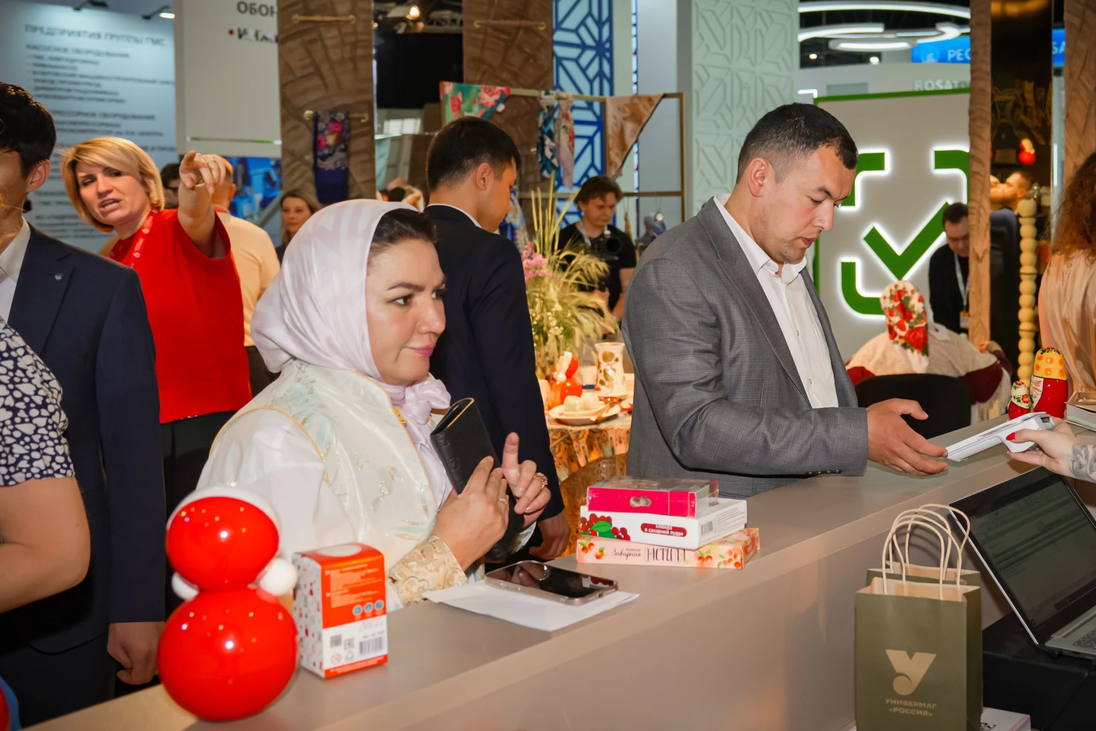 The National Centre RUSSIA at INNOPROM 2026 in Uzbekistan. Day 2