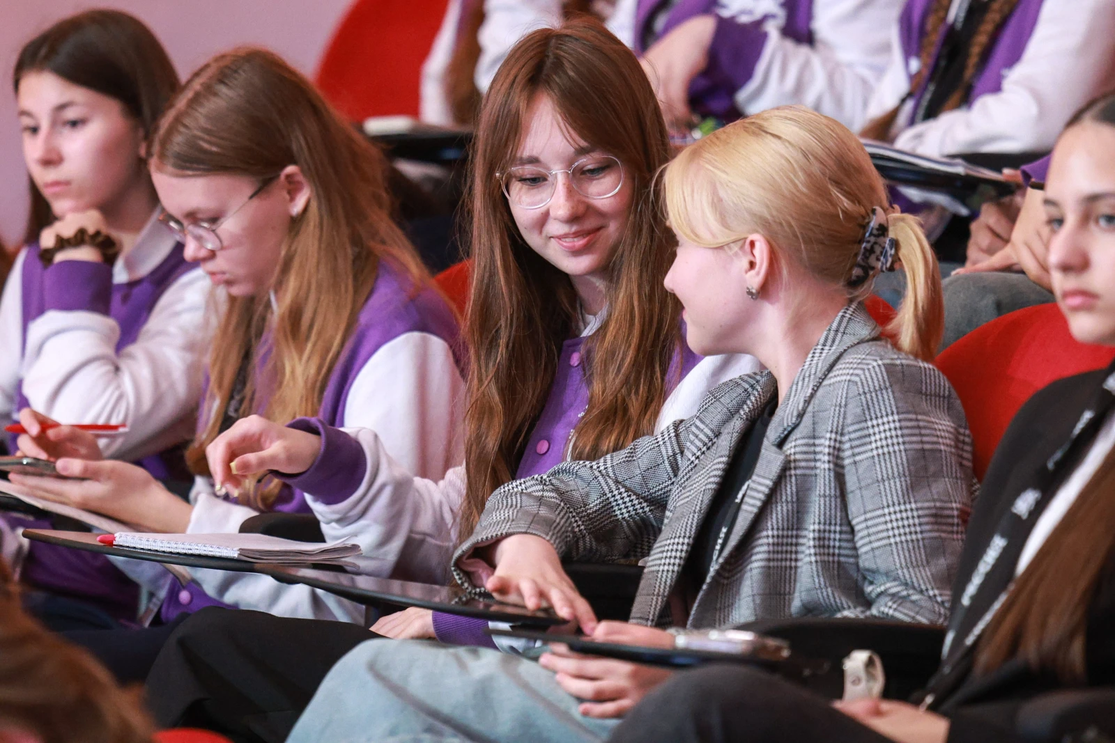 Master-meeting of the Young Journalists School with Alexei Chesnakov