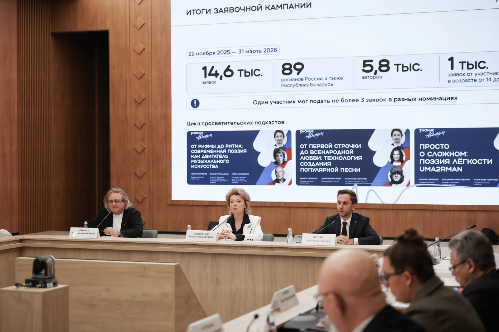 Meeting of the Organising Committee of the Znanie.Authors contest