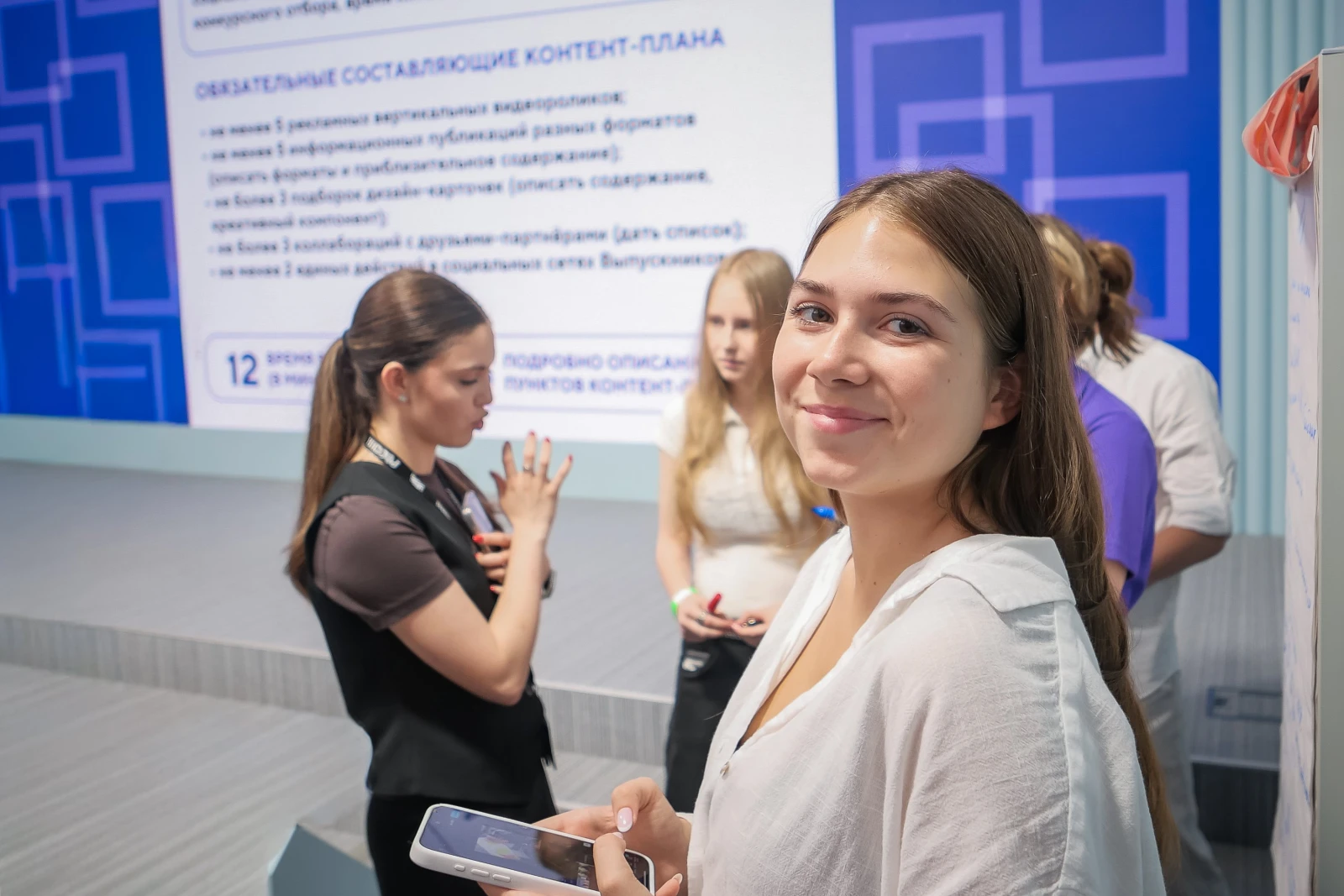 Working meeting of graduates of the Young Journalists School