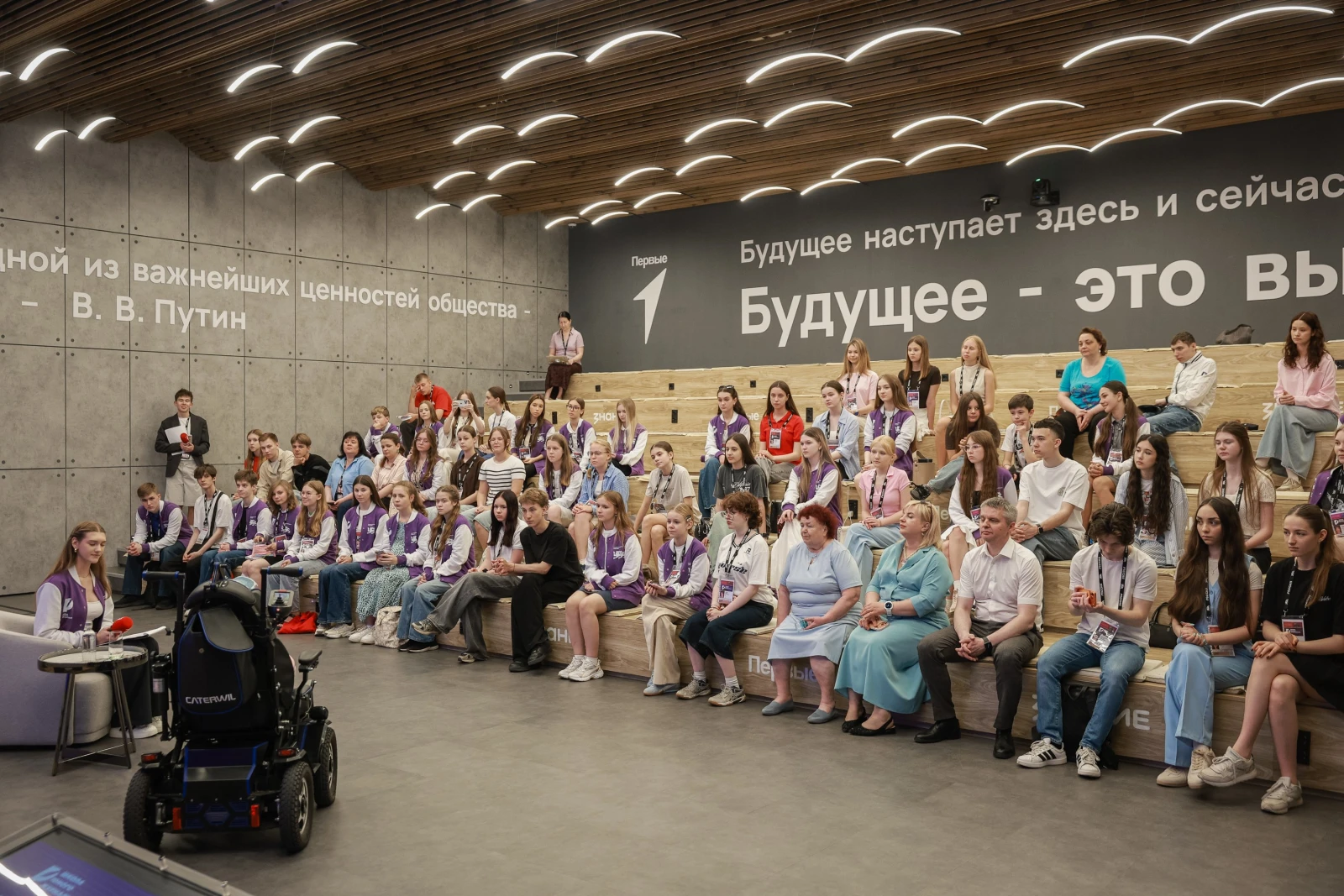 Master-meeting with Maxim Anufriyev at the Young Journalists School of the National Centre RUSSIA