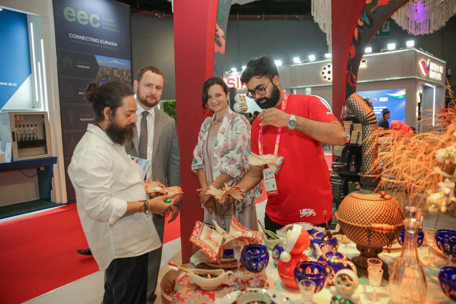 The National Centre RUSSIA is taking part in the International Trade Fair "INNOPROM. India"