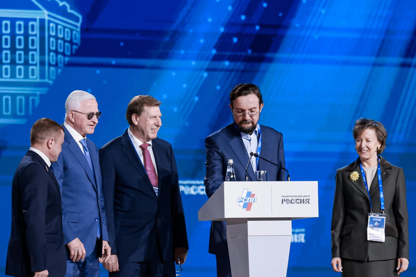 The 35th Congress of the Russian Union of Industrialists and Entrepreneurs with the participation of Vladimir Putin