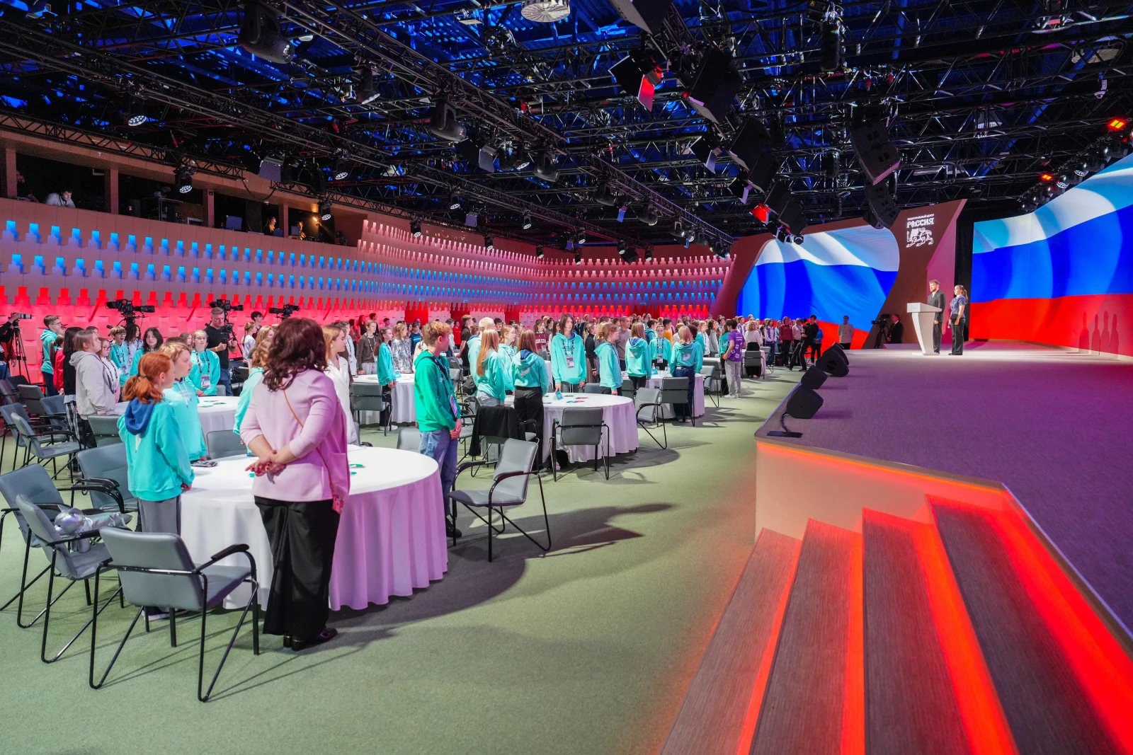 Opening of the Young Tour Guides School of Russia