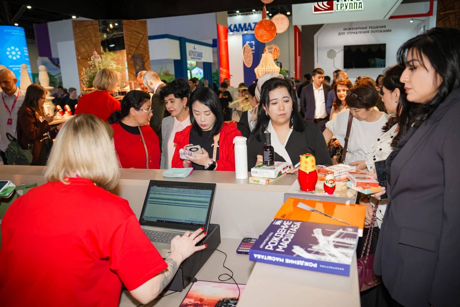 The National Centre RUSSIA at INNOPROM 2026 in Uzbekistan. Day 2