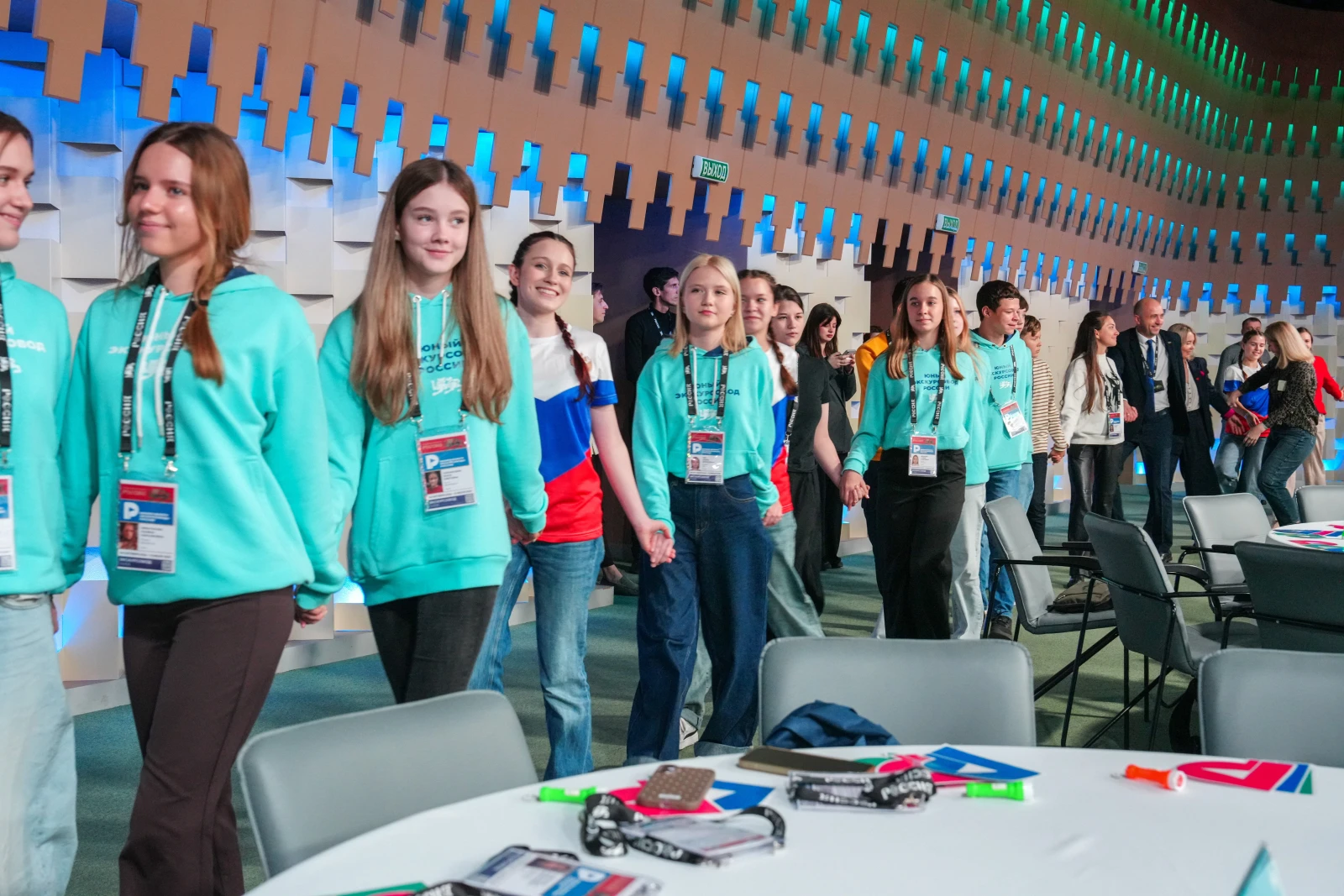 Opening of the Young Tour Guides School of Russia