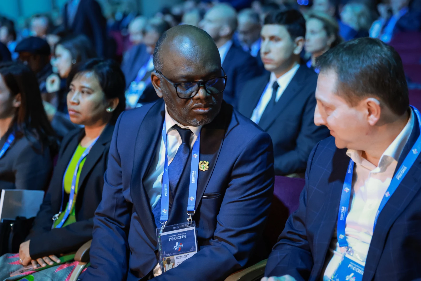 The 35th Congress of the Russian Union of Industrialists and Entrepreneurs with the participation of Vladimir Putin