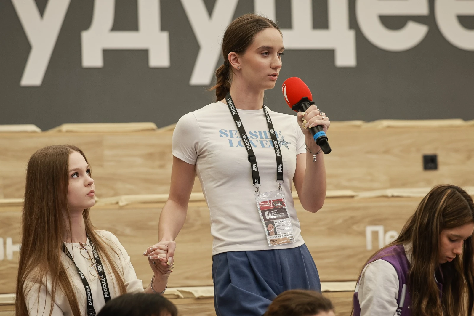 Master-meeting with Maxim Anufriyev at the Young Journalists School of the National Centre RUSSIA