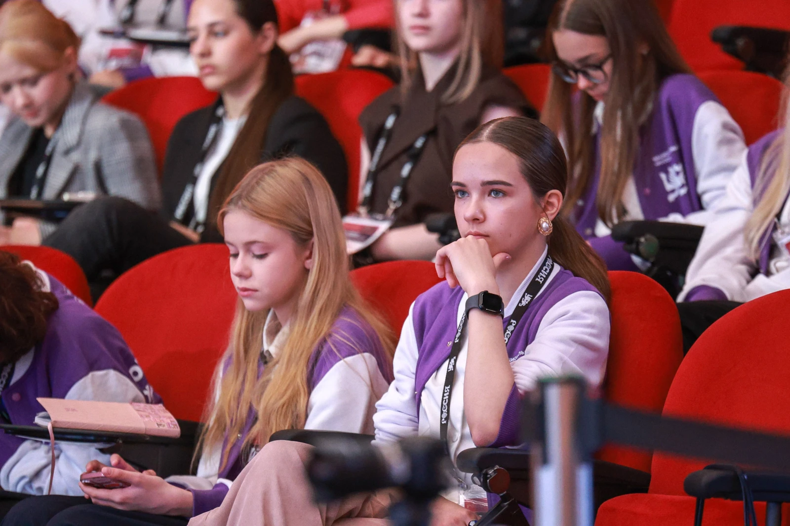 Master-meeting of the Young Journalists School with Alexei Chesnakov