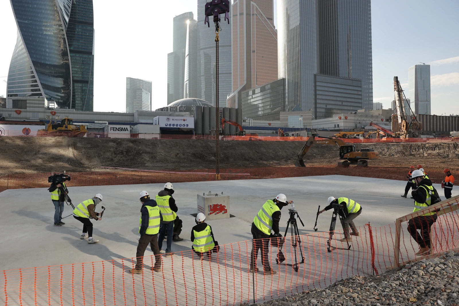 Construction of the new building of the National Centre RUSSIA begins