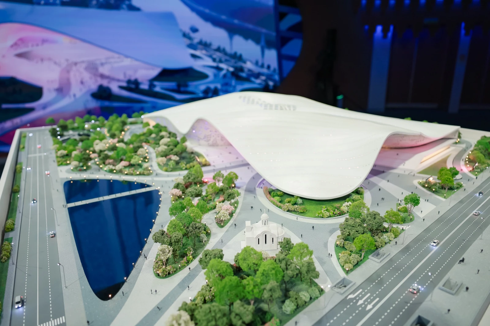 Construction of the new building of the National Centre RUSSIA begins