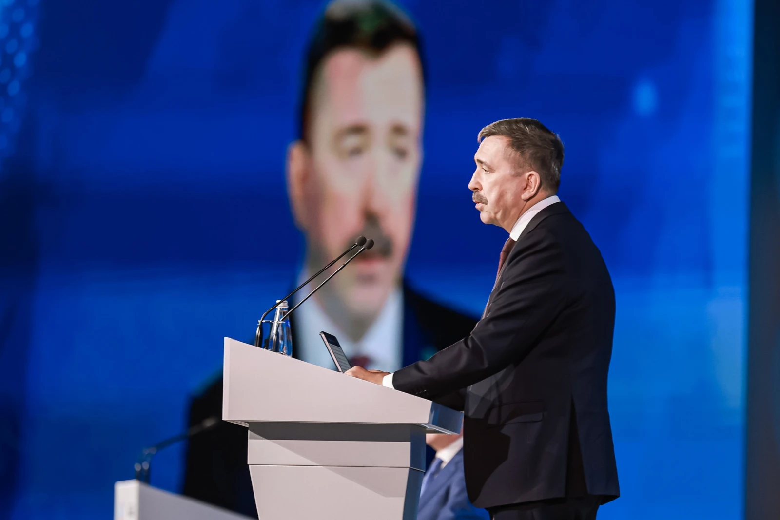 The 35th Congress of the Russian Union of Industrialists and Entrepreneurs with the participation of Vladimir Putin