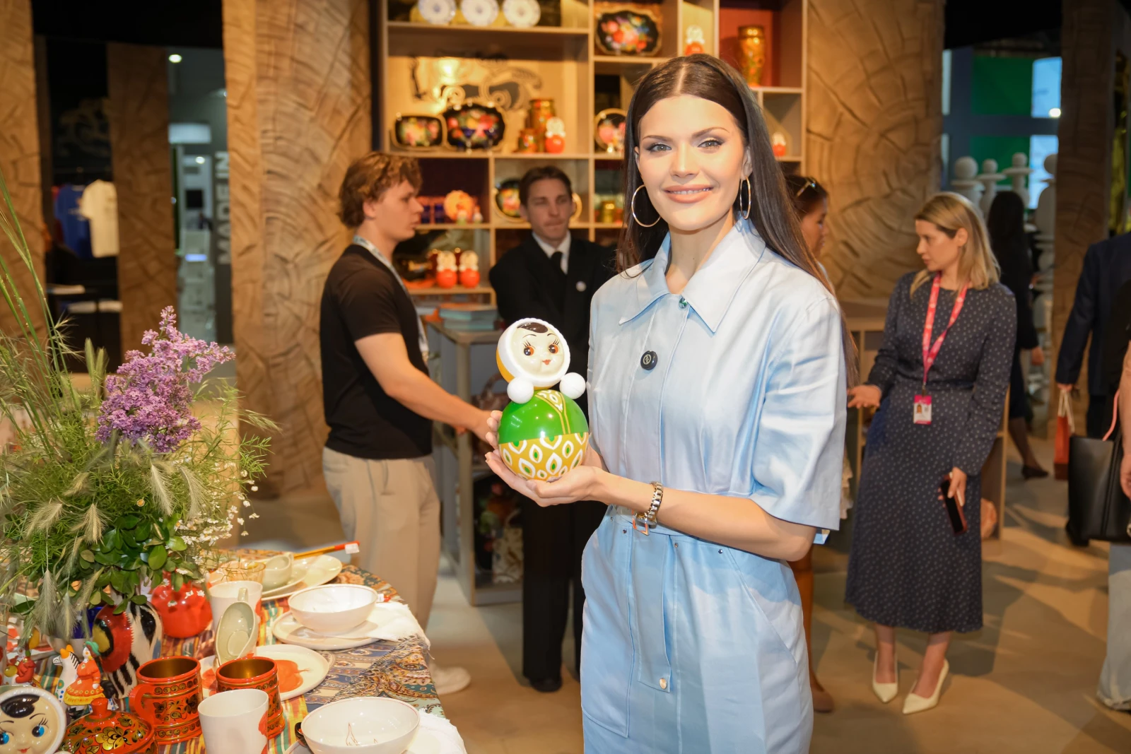 The National Centre RUSSIA at INNOPROM 2026 in Uzbekistan. Day 2