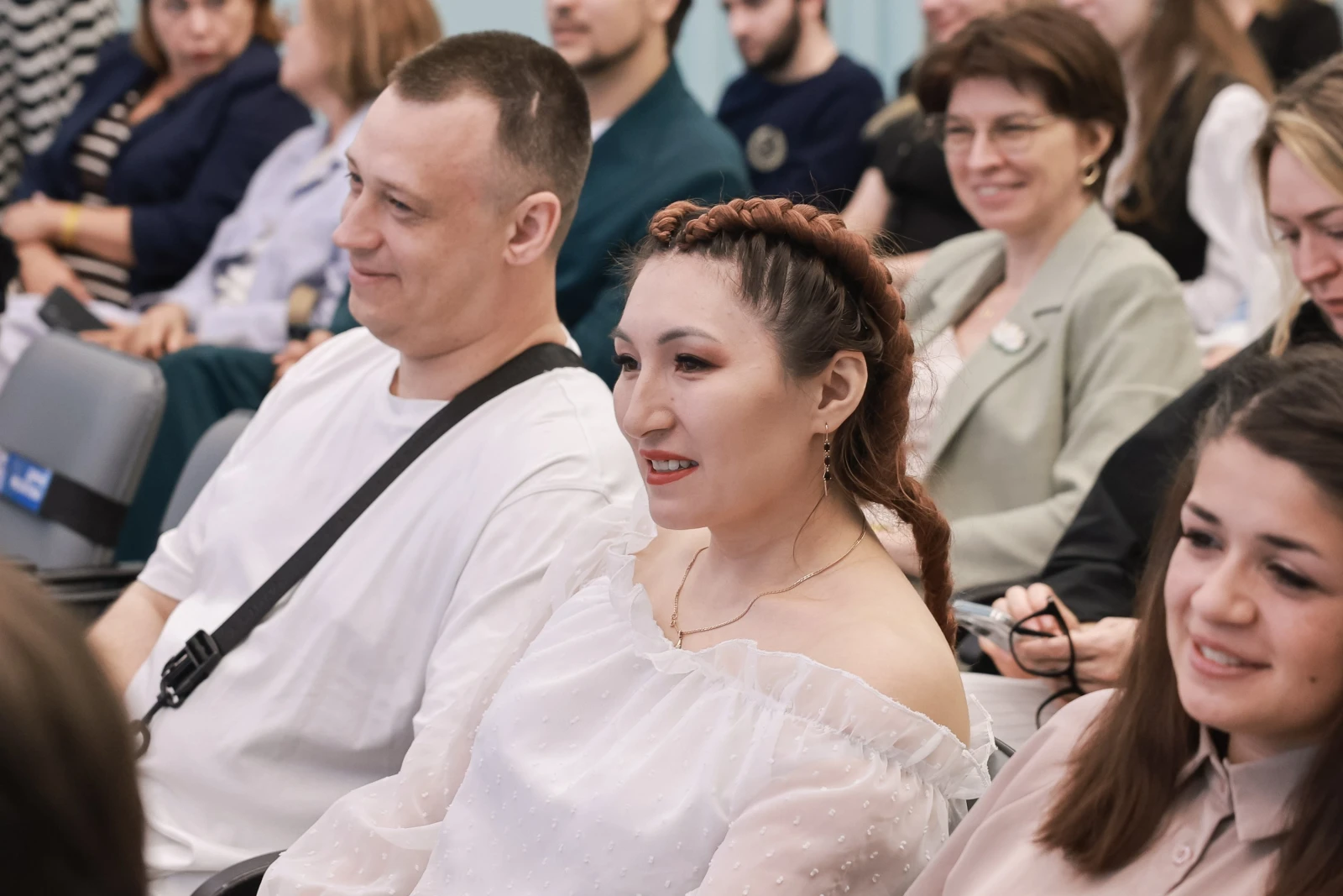 The smile of Russia. The smile of unity