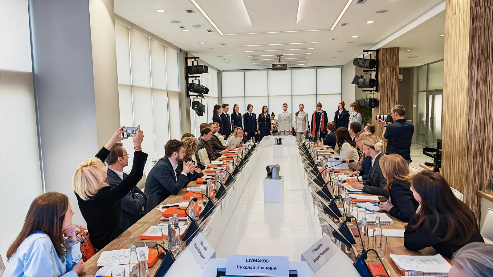 Meeting of the Board of the Council at the National Centre RUSSIA on Developing and Promoting the New Russian Style