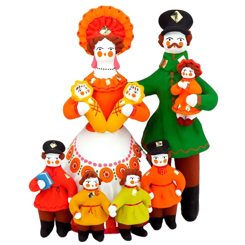 Painted Vyatka craft items